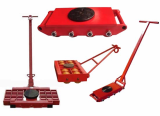 Swiveled equipment mover kits and systems